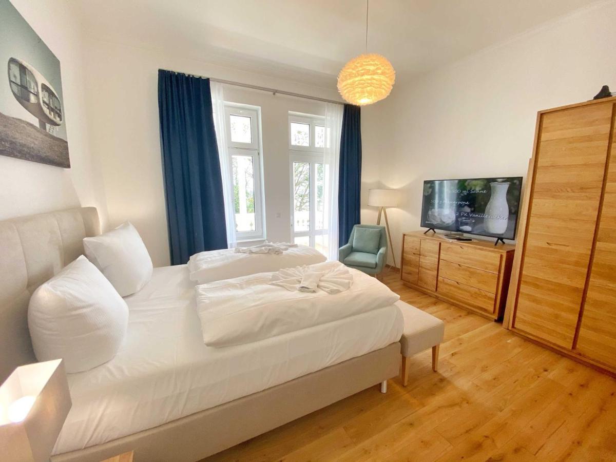 Villa Jenny - Ferienappartement 1 Mit Meerblick Sassnitz Zewnętrze zdjęcie